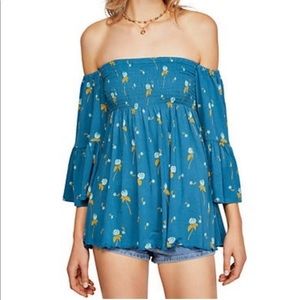 FREE PEOPLE | Lana Off the Shoulder Tunic